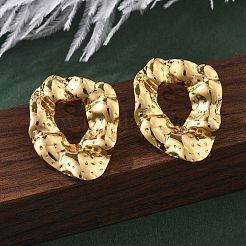 Серьги-гвоздики из нержавеющей стали 304 для женщин&nbsp;EJEW-U052-07G