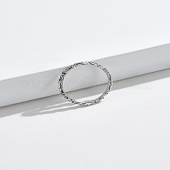 925 стерлингового серебра кольца перста RJEW-BB48501-9