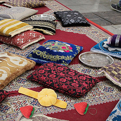 1 шт. подушечки для иголок из хлопка и ткани DIY-HY0001-81