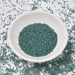 MIYUKIデリカビーズ  シリンダー  日本製シードビーズ  11/0  （db1768)フォレストグリーンライニングオパールab  1.3x1.6mm  穴：0.8mm  約10000個/袋  50 G /袋&nbsp;SEED-X0054-DB1768