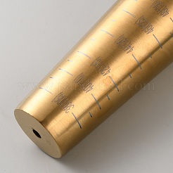 Schmuckwerkzeug rund Messing Armband Dimensionierung Armreif Dorn&nbsp;TOOL-WH0052-67