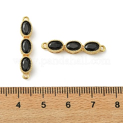 Shegrace Messing-Pavé-Anhänger mit drei ovalen Verbindungsgliedern und dreifachen Zirkonia-Anhängern&nbsp;XGRQ3P540-645G