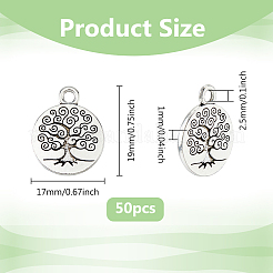 Сплавочные подвески тибетского стиля&nbsp;FIND-DC0006-12B