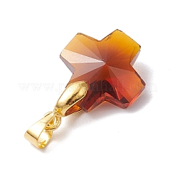 8шт 4 цвета стеклянные подвески&nbsp;PALLOY-JF03997