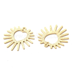 Messing Anhänger & Charms&nbsp;LS-KK-H442-55G