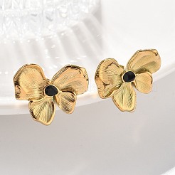 Серьги-гвоздики из нержавеющей стали 304 для женщин&nbsp;LS-EJEW-K306-33G