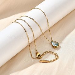 Ожерелья из нержавеющей стали 304&nbsp;NJEW-R022-01G-03