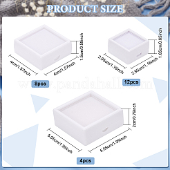 24 шт. шкатулка из акрила и пластика&nbsp;OBOX-BC0001-10