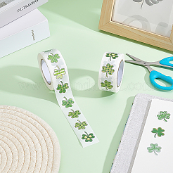 Adesivi in pvc a forma di trifoglio&nbsp;DIY-WH0780-10