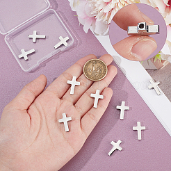 10 шт. бусины из нержавеющей стали марки 304 STAS-UN0061-19