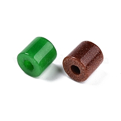 Натуральный & синтетический смешанный каменный бисер G-N344-27A