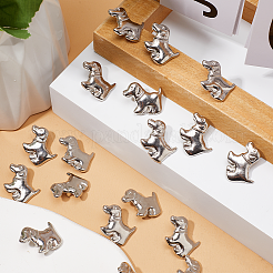 Заклепки для одежды из сплава в форме собаки FIND-GF0004-80