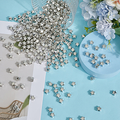 500 шт. пластиковые европейские бусины ccb&nbsp;CCB-ME0001-09