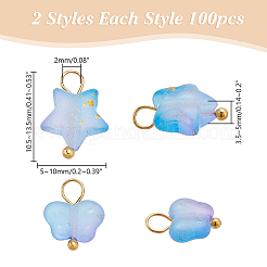 Матовые акриловые подвески PALLOY-AR00037