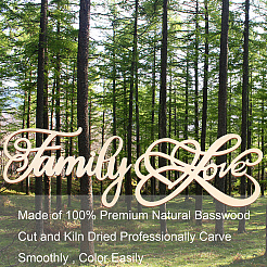 2 набор 2 стилей деревянных вырезок-украшений WOOD-CN0001-23