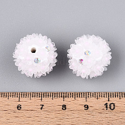 Стразы из полимерной глины ручной работы с цветком ромашки из смолы CLAY-T022-02G
