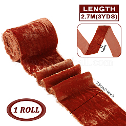 Плоские бархатные ленты OCOR-WH0078-91A-11