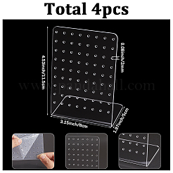 Акриловый дисплей серьги стойки&nbsp;EDIS-WH20003-03B