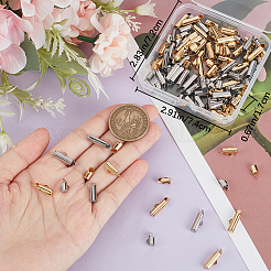 120 шт. 6 шт. застежка-скоба из нержавеющей стали 304 с защелкой на конце STAS-BBC0003-54