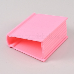 Lesezeichenhalter aus Kunststoff in Buchform&nbsp;AJEW-WH0709-482C