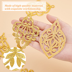 12 шт. 6 стиля полиэстер вышитые украшения аксессуары PATC-GA0001-30