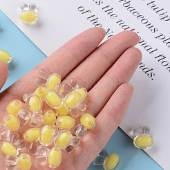 Прозрачные акриловые бусины TACR-S152-05A-SS2105