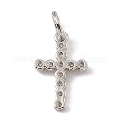 Латунные микро проложить кубического циркония подвески ZIRC-F132-01P