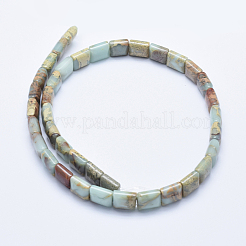 Натуральные бусины из аква терра яшмы G-E444-19