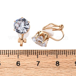 Клипсы из сплава силикона EJEW-Z120-02G-01