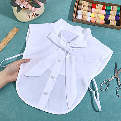 Col de chemise amovible en polyester&nbsp;AJEW-WH0643-161
