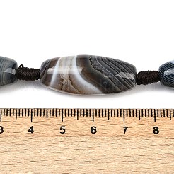 Природный агат бисер нитей G-NH0052-A01