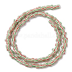 Chapelets de perles vernissées manuelles&nbsp;BLOW-K001-01B-01