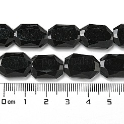 Природные обсидиана бисер нитей G-P544-B03-01