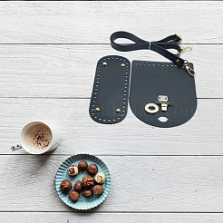 1 сумка ручной работы из искусственной кожи крючком наборы аксессуаров для сумки через плечо&nbsp;DIY-CL0001-04A