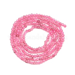 Natürliche rosa Turmalin Perlen Stränge&nbsp;G-RM250101-A4