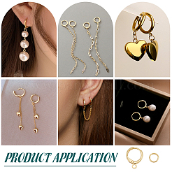 Латунная фурнитура Leverback для серег KK-PH0012-67