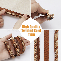 Отделка шнуром из полиэстера длиной 12.5 м OCOR-WH0105-005A