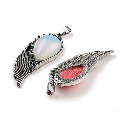 Большие подвески из смешанного синтетического камня&nbsp;G-G112-02AS