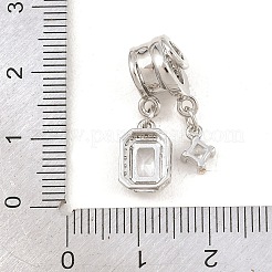 Латунные микро проложить кубического циркония подвески&nbsp;KK-Z151-17P