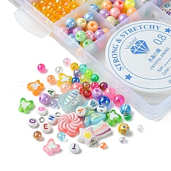 Наборы для изготовления браслетов из акрила и смолы DIY-FS0007-44