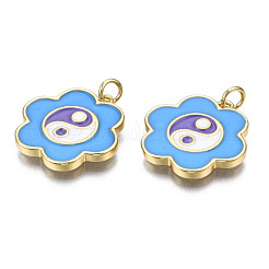 Латунь эмаль подвески&nbsp;KK-Q769-009-NF