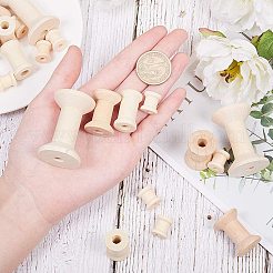 Деревянные пустые катушки для проволоки&nbsp;WOOD-PH0008-52