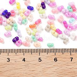 Выпечка краска стеклянные бусины&nbsp;SEED-A033-04N