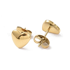 Boucle d'oreille à tige en acier inoxydable 304 avec placage ionique (IP)&nbsp;EJEW-I285-15G