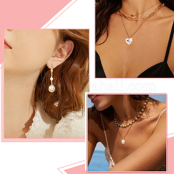 6 pz 3 stili pendenti in ottone smaltato&nbsp;KK-SZ0006-59