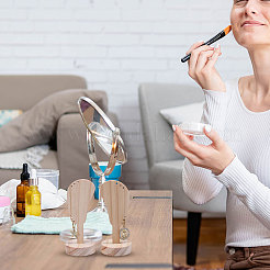 2 шт. настольный органайзер для сережек из дерева в форме уха для ювелирной витрины&nbsp;ODIS-CA0001-32A