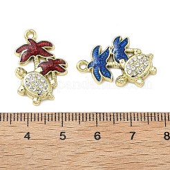 Legierung rhinestone-anhänger&nbsp;FIND-C087-12G