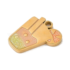 Ионное покрытие (ip) 304 нержавеющая сталь блестки эмалированные подвески&nbsp;STAS-M080-10G-01