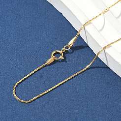 Латунные цепочки-цепочки «бостон» для женщин и мужчин NJEW-Z068-06G