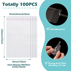 100 Stück gegenüber Zellophantüten&nbsp;OPC-TADJ0001-05